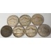 UNITED STATES OF AMERICA 1940 - 1964 . ONE 1 DIME COINS